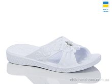 Шлепки N325 білий Lot Shoes / p. 28-35 / 8пар