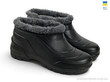 Галоши B-116A чорний Rai shoes / p. 42-45 / 6пар