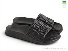 Шлепки ДС81 чорний Rai shoes / p. 36-41 / 8пар