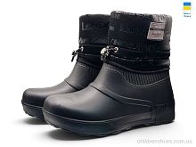 Сапоги из пены Е547 чорний Rai shoes / p. 37-41 / 8пар