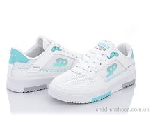 Кроссовки 203-33 white-green Violeta / p. 36-40 / 8пар