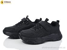 Кроссовки EC307 black Clibee / p. 32-37 / 6пар