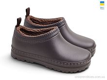 Галоши D-42 Ch шоколадний Rai shoes / p. 37-41 / 6пар