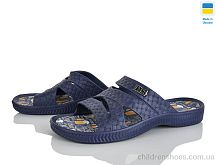 Шлепки E229 синій Rai shoes / p. 41-46 / 8пар