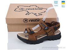 Сандалии NWL24040 l.brown Restime / p. 36-41 / 8пар