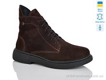 Ботинки 25 корич.з. байка Sali / p. 37-41 / 6пар