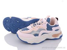 Кроссовки 170-26 blue-pink Violeta / p. 36-41 / 8пар