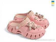 Кроксы DS77 персик Rai shoes / p. 36-40 / 6пар