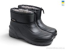 Сапоги из пены В-160A чорний Rai shoes / p. 42-45 / 6пар