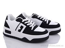 Кроссовки 20-1017-1 black-white Violeta / p. 36-41 / 8пар