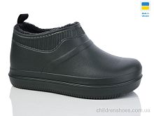 Галоши N8002 чорний Lot Shoes / p. 41-46 / 8пар