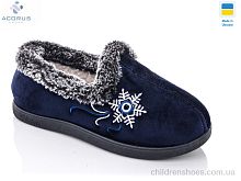 Тапки YB2202 navy Acorus / p. 38-42 / 12пар