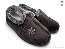 Тапки 2202 коричневий Rai shoes / p. 37-42 / 12пар