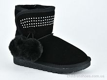 Угги W1-103-2 black Violeta / p. 33-37 / 8пар