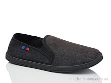 Слипоны Джинс чорний Харків Lot Shoes / p. 41-45 / 7пар