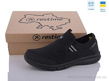 Кроссовки PWL24820 black Restime / p. 36-41 / 8пар