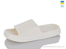 Шлепки B112 білий M&L  Alex13 / p. 36-41 / 6пар