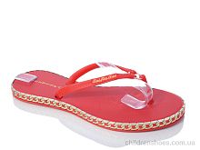 Шлепки N211 red Inblue / p. 36-41 / 8пар