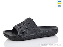 Шлепки N105 чорний Lot Shoes / p. 36-41 / 6пар