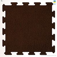Ковры Килимок пазл товщина 2 см (31x31см) 001-9 d.brown NOVA VIDNOVA / p. One size / 12пар