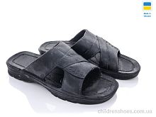 Шлепки DS DS Укр П14 чорний толстая