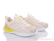 Кроссовки Y170(T200) beige-yellow Violeta / p. 40-44 / 8пар