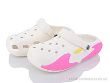 Кроксы F777-3 white Lion-Lu / p. 36-41 / 6пар