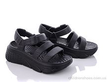 Босоножки W412 black Violeta / p. 36-41 / 8пар