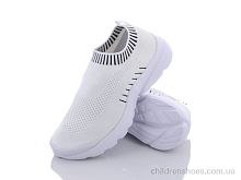 Кроссовки 24-125 white-black Violeta / p. 36-41 / 8пар