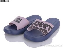 Шлепки A6216 pink Super Gear / p. 36-40 / 10пар