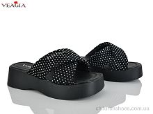 Шлепки N8 black Veagia-ADA / p. 36-40 / 8пар