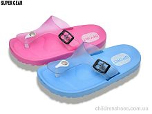 Вьетнамки 01-2467 pink-blue mix Super Gear / p. 30-35 / 12пар