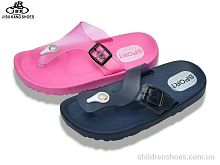 Вьетнамки 01-2467 navy-pink mix Jibukang / p. 30-35 / 12пар