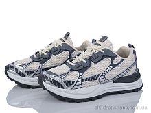 Кроссовки 176-34(B0682) beige-grey Violeta / p. 36-41 / 8пар