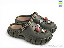 Кроксы DS770 хакі-бежевий Rai shoes / p. 36-40 / 6пар