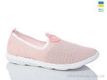 Слипоны N18TEA рожевий Inblue / p. 36-41 / 6пар