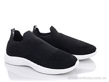 Кроссовки 190-0-1 black Violeta / p. 36-41 / 8пар