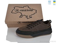 Кроссовки AM026822 brown Restime / p. 41-45 / 8пар