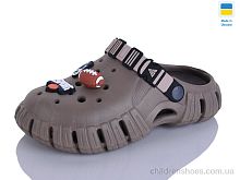 Кроксы 770 підліток т.беж-т.корич. Lot Shoes / p. 36-41 / 6пар