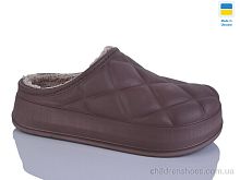 Сабо С111 коричневий Крок / p. 36-41 / 6пар