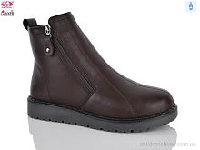 Ботинки YK4147 brown Gukkcr / p. 37-42 / 8пар