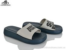 Шлепки 01-6216 grey Jibukang / p. 36-41 / 10пар