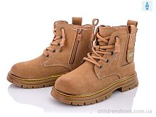 Ботинки Y163(2117B) camel Violeta / p. 32-37 / 6пар