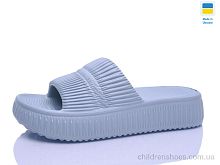 Шлепки N79 сіро-блакитний Lot Shoes / p. 36-41 / 8пар