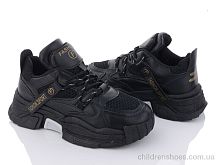 Кроссовки 182-10 black Violeta / p. 36-41 / 8пар