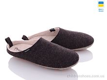 Тапки 4801 коричневий Крок / p. 39-45 / 10пар