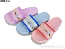 Шлепки 002031-9 mix Super Gear / p. 36-41 / 24пар