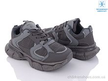 Кроссовки 136-25 grey світловідбивач Violeta / p. 36-41 / 8пар