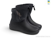 Сапоги из пены D-335-1А чорний Rai shoes / p. 37-41 / 6пар