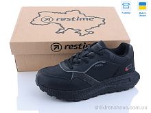 Кроссовки YW023206 black Restime / p. 36-41 / 8пар